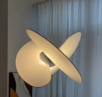 Lustre de fita de cristal de dois andares personalizado feito sob medida moderno europeu banquete arte decoração luz