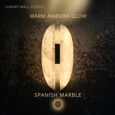 Lustre de Cristal de Mármore Espanhol de Luxo Luminária Pendente Personalizada Decoração de Hotel e Villa